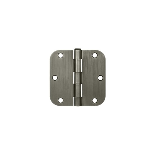 S35R515A 5/8 Radius Hinge Antique Nickel, 10PK